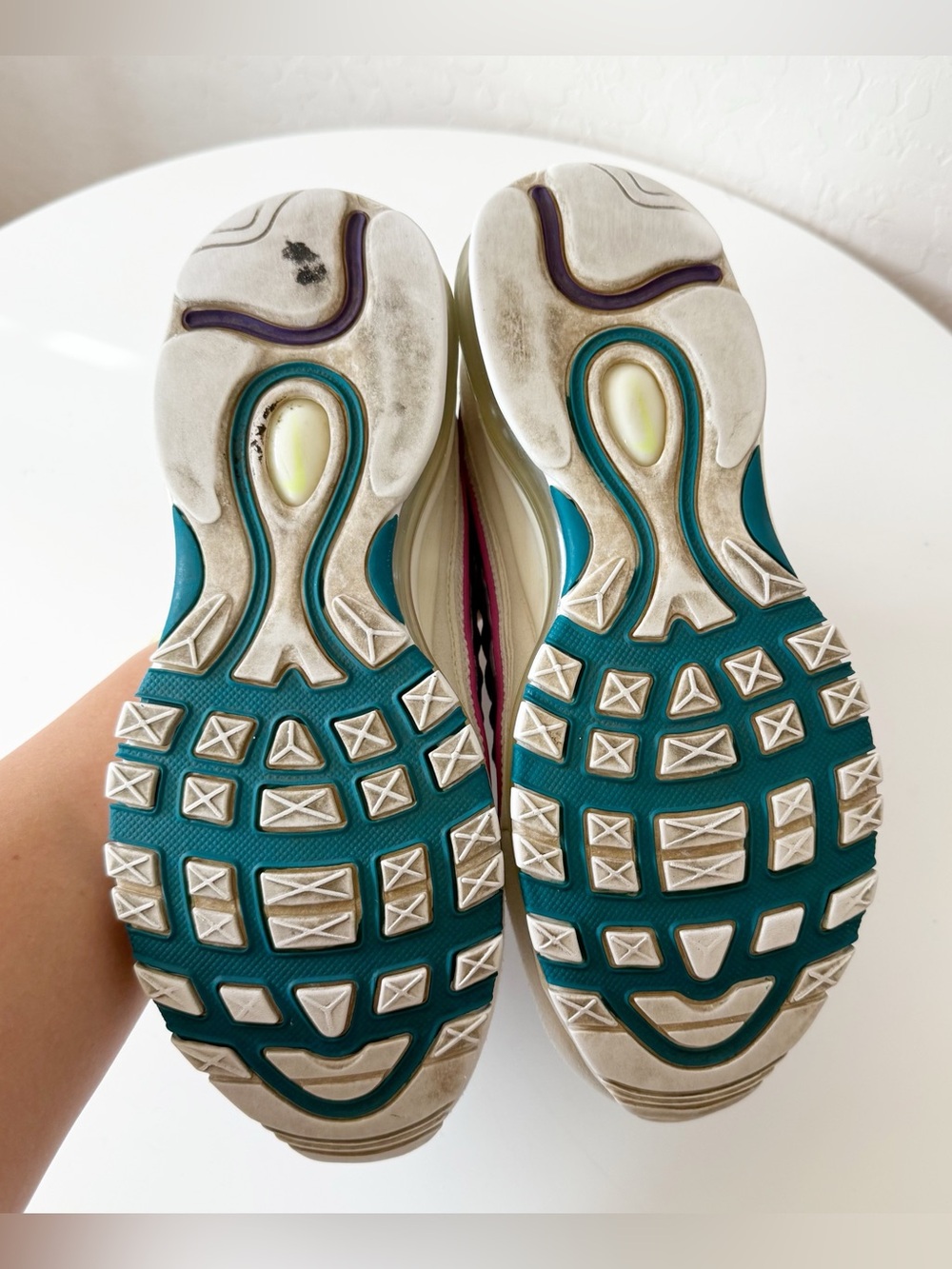 Nike Air Max 98 Teal Purple - Picture 6 of 10